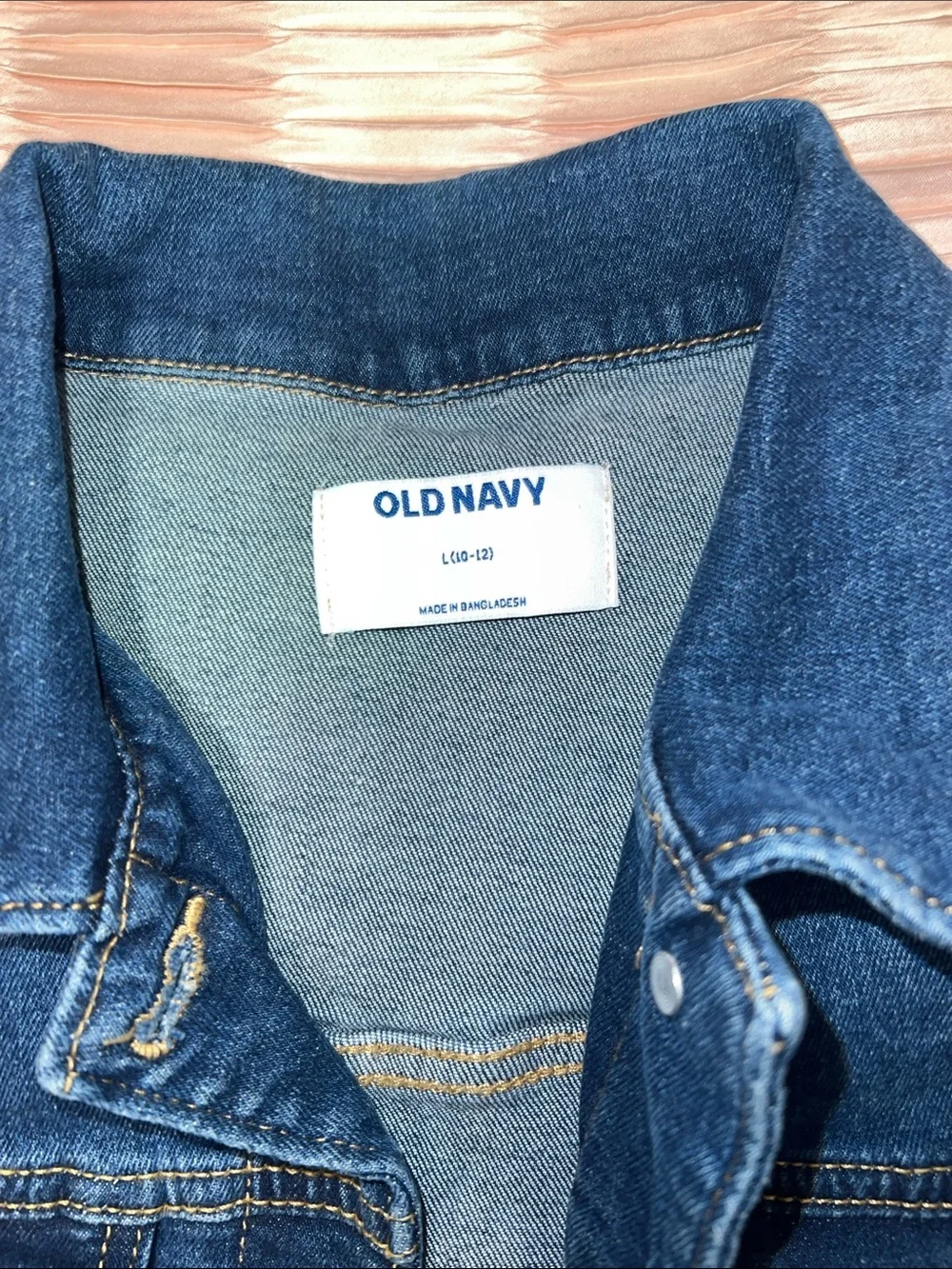 Old Navy Dark Blue Kids Denim Jacket